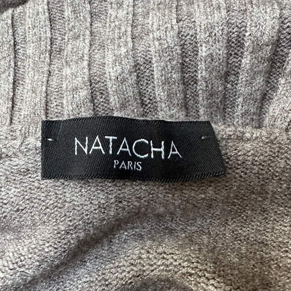 Natacha Paris Sweater Dress, Size S, Brown - Picture 5 of 6